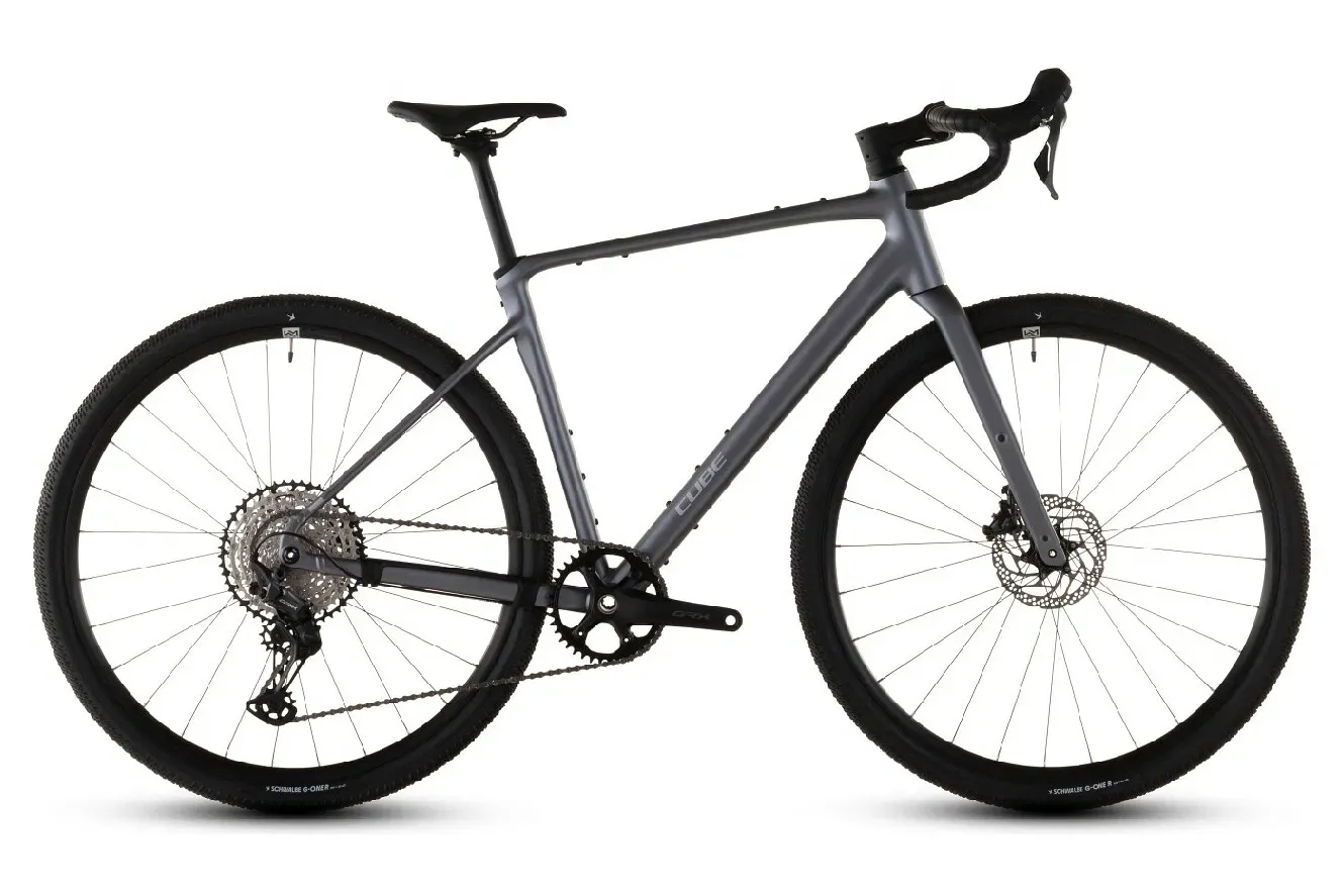 Gravel Bike Cube Nuroad SLX 2025 | 28 Zoll | Diamant | XXL | ashgrey´n´grey (Bild 1)