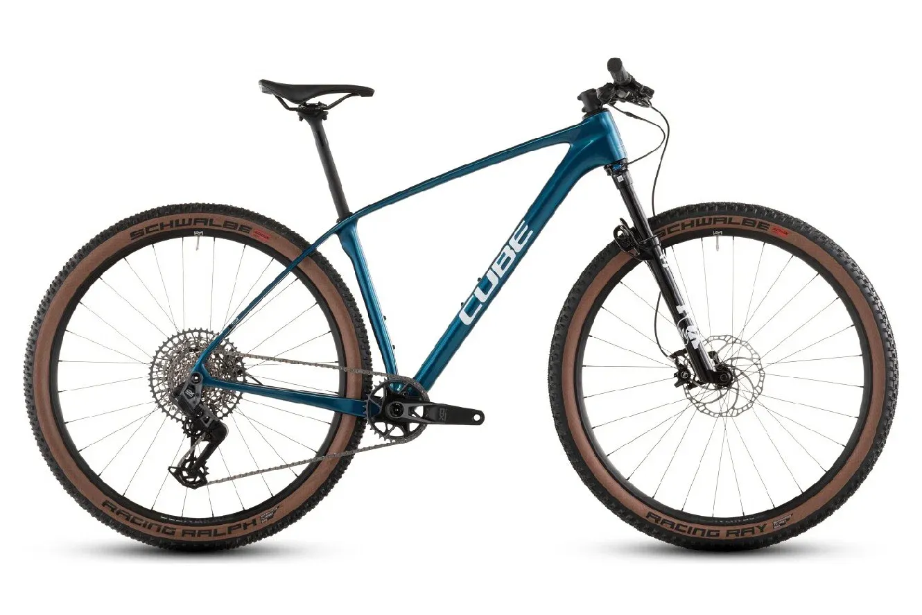 Cross Country Bike Cube Reaction C:62 SLX 2026 | 29 Zoll | Diamant | S | electricblue´n´white (Bild 1)