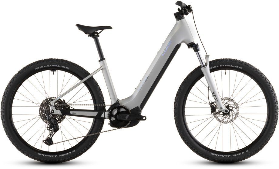 E-Cross Country Bike Cube Reaction Hybrid ONE 800 2026 | 800 Wh | 27,5 Zoll | Tiefeinsteiger | M | sleekgrey´n´prism (Bild 1)