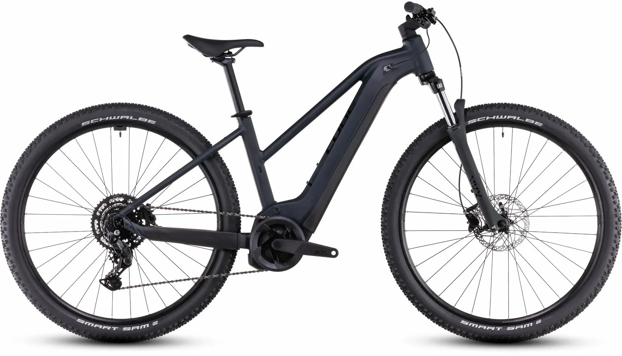 E-Cross Country Bike Cube Reaction Hybrid Performance 500 2025 | 500 Wh | 29 Zoll | Trapez