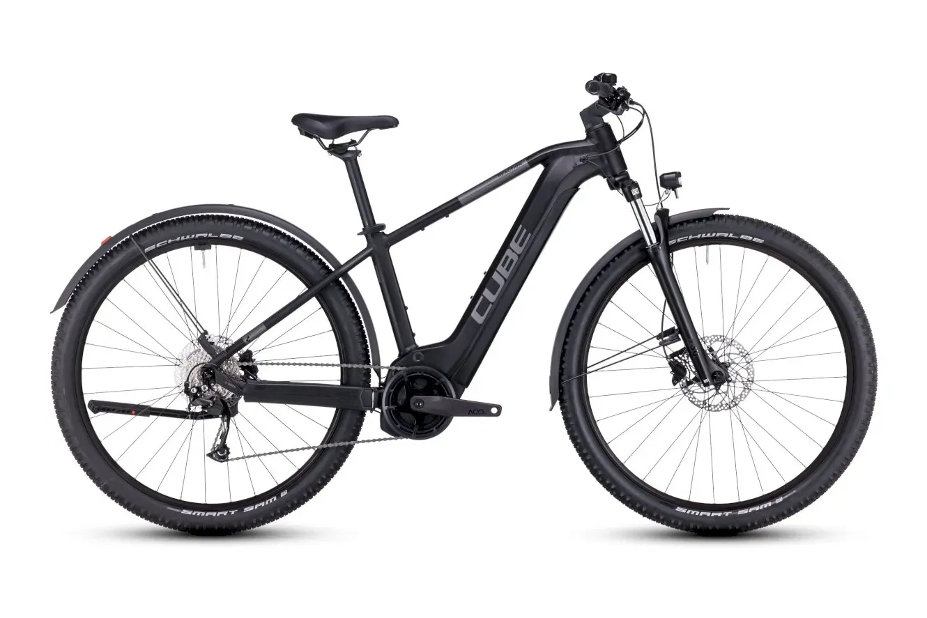 E-Cross Country Bike Cube Reaction Hybrid Performance 500 Allroad 2023 | 500 Wh | 29 Zoll | Diamant