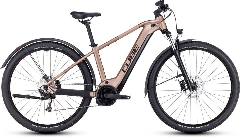 E-Cross Country Bike Cube Reaction Hybrid Performance 500 Allroad 2023 | 500 Wh | 29 Zoll | Diamant