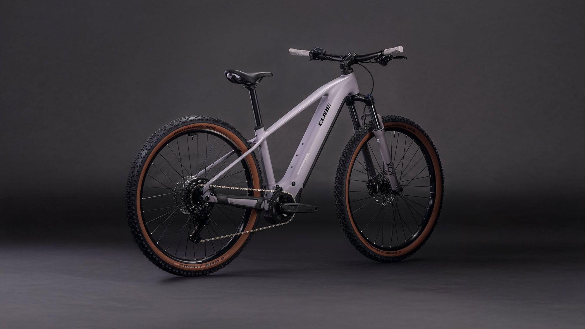E-Cross Country Bike Cube Reaction Hybrid Performance 2026 | 600Wh | 27,5 Zoll | Diamant | S / 37 cm | plumgrey´n´black (Bild 2)