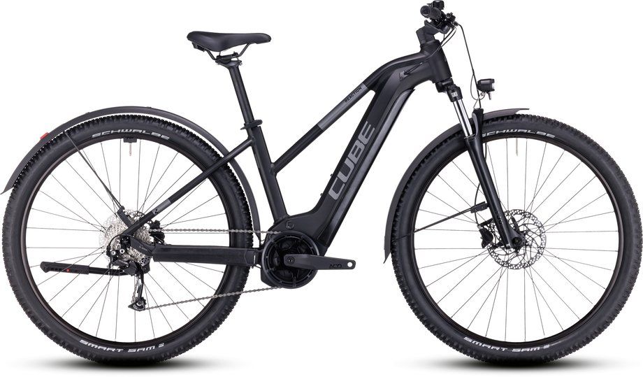 E-Cross Country Bike Cube Reaction Hybrid Performance 625 Allroad 2023 | 625 Wh | 27,5 Zoll | Trapez