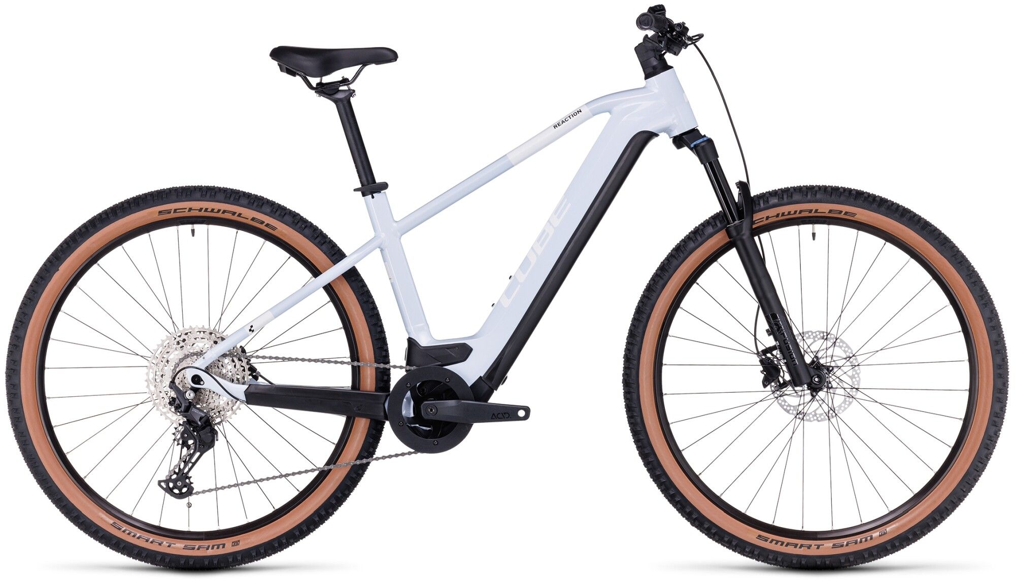 E-Cross Country Bike Cube Reaction Hybrid Pro 625 2023 | 625 Wh | 27,5 Zoll | Tiefeinsteiger