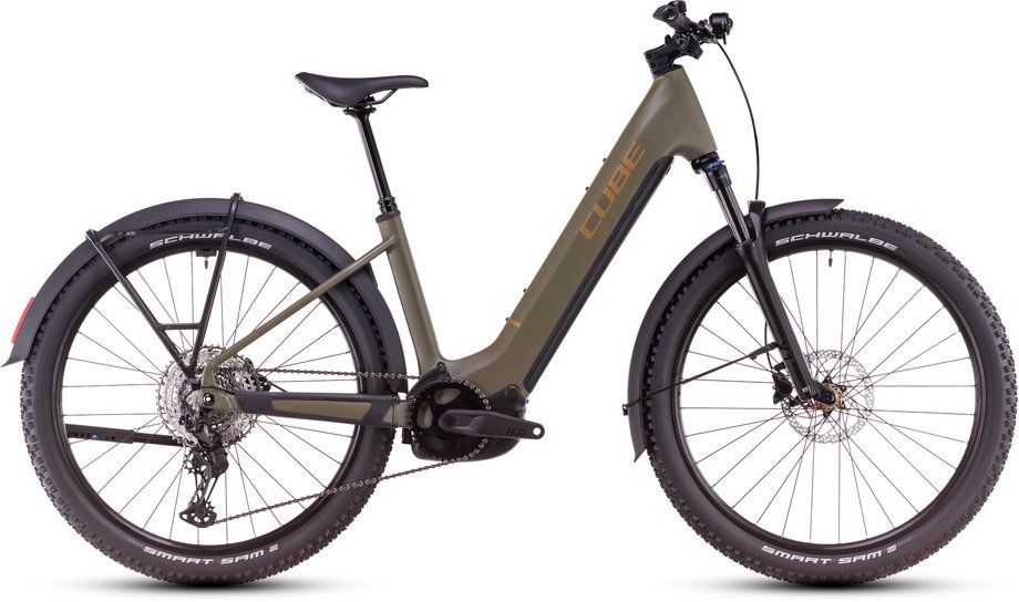 E-Cross Country Bike Cube Reaction Hybrid Pro 800 Allroad 2025 | 800 Wh | 27,5 Zoll | Tiefeinsteiger