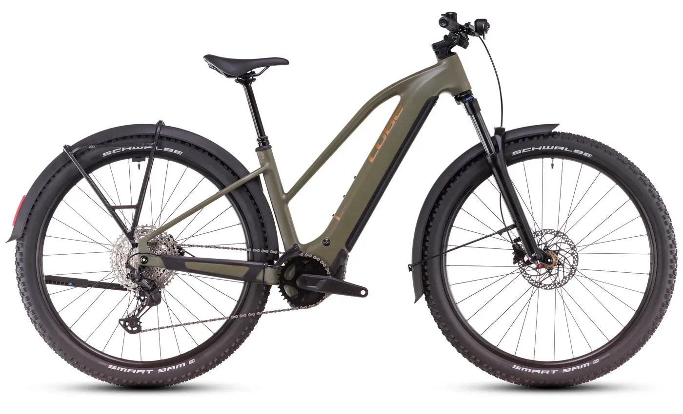 E-Cross Country Bike Cube Reaction Hybrid Pro 800 Allroad 2025 | 800 Wh | 29 Zoll | Trapez