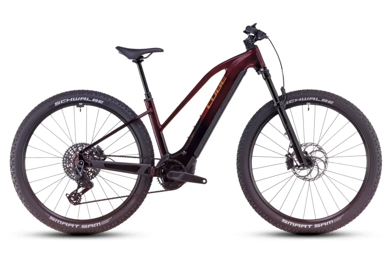 E-Cross Country Bike Cube Reaction Hybrid SLT 2025 | 800 Wh | 27,5 Zoll | Trapez | S | solareclipse´n´bronze (Bild 2)