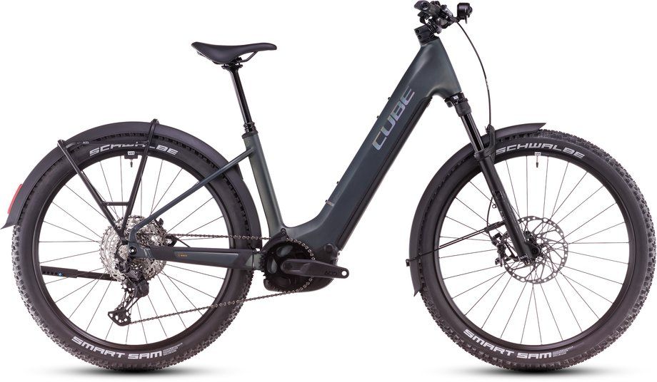 E-Cross Country Bike Cube Reaction Hybrid SLX 800 Allroad 2025 | 800 Wh | 27,5 Zoll | Tiefeinsteiger