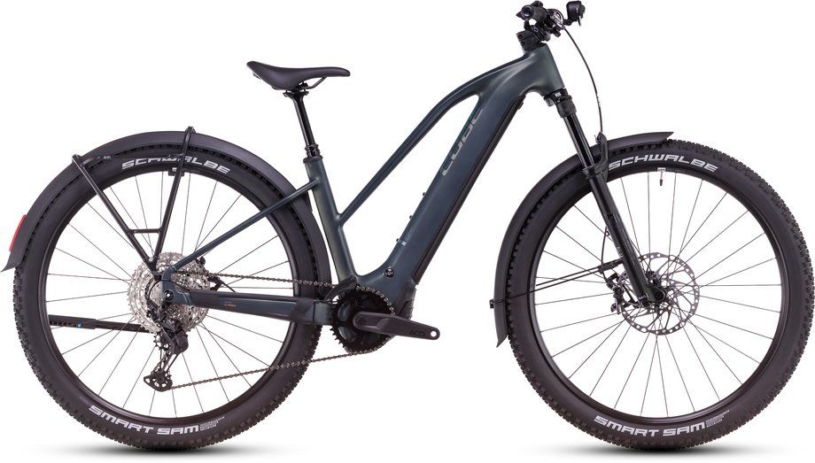 E-Cross Country Bike Cube Reaction Hybrid SLX 800 Allroad 2025 | 800 Wh | 27,5 Zoll | Trapez