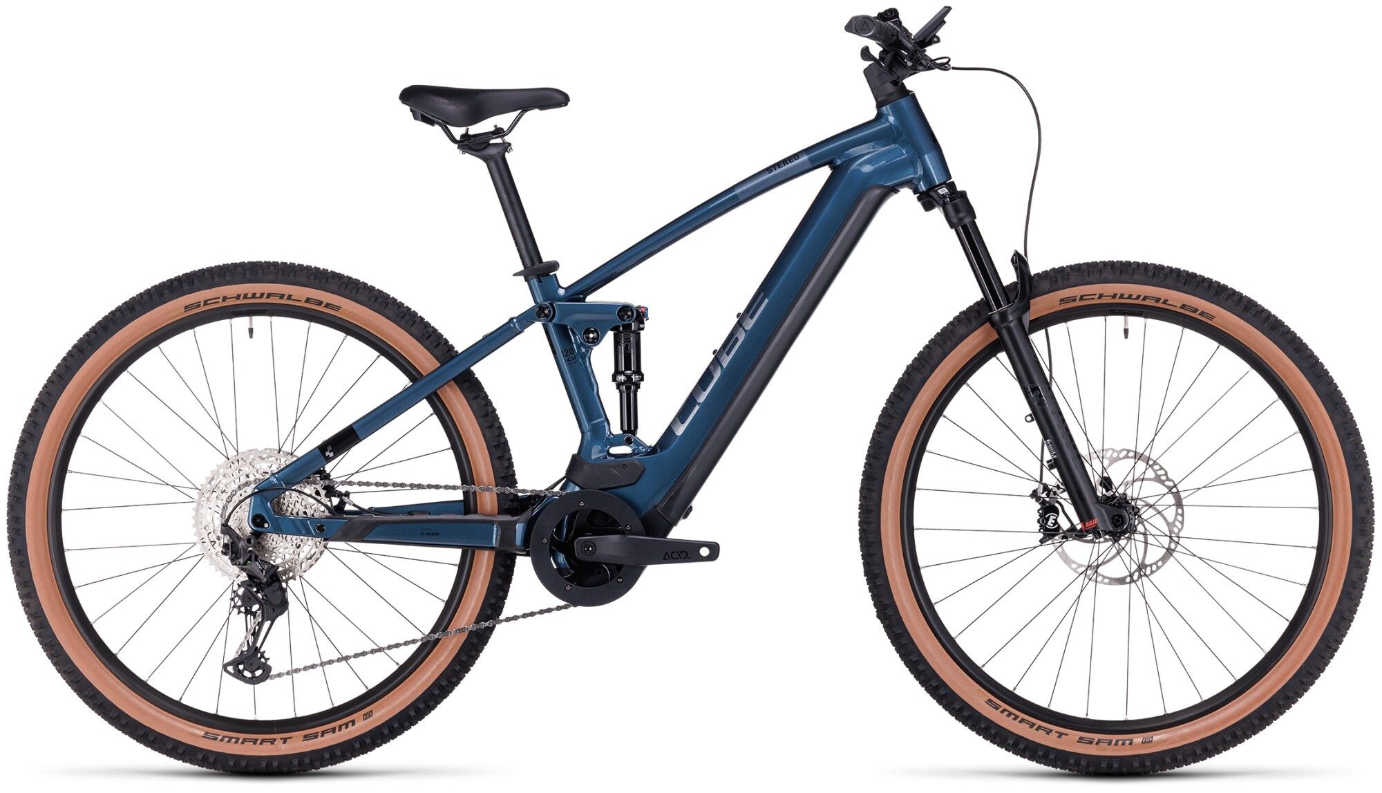 Enduro E Bike Cube Stereo Hybrid 120 Race 750 2023