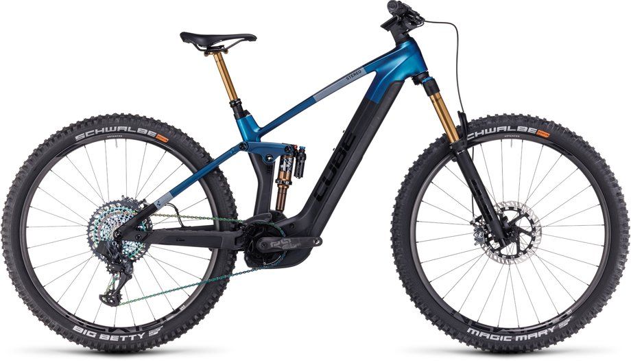 E-Allmountain MTB Cube Stereo Hybrid 140 HPC SLT 750 2024 | 750 Wh | 27,5 Zoll | Diamant
