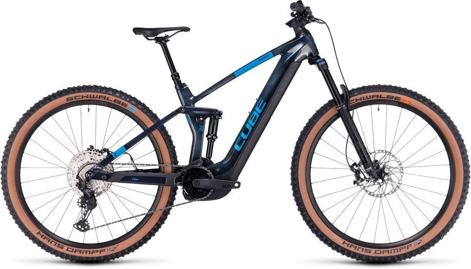 E-Allmountain MTB Cube Stereo Hybrid 140 HPC SLX 750 2024 | 750 Wh | 29 Zoll | Diamant