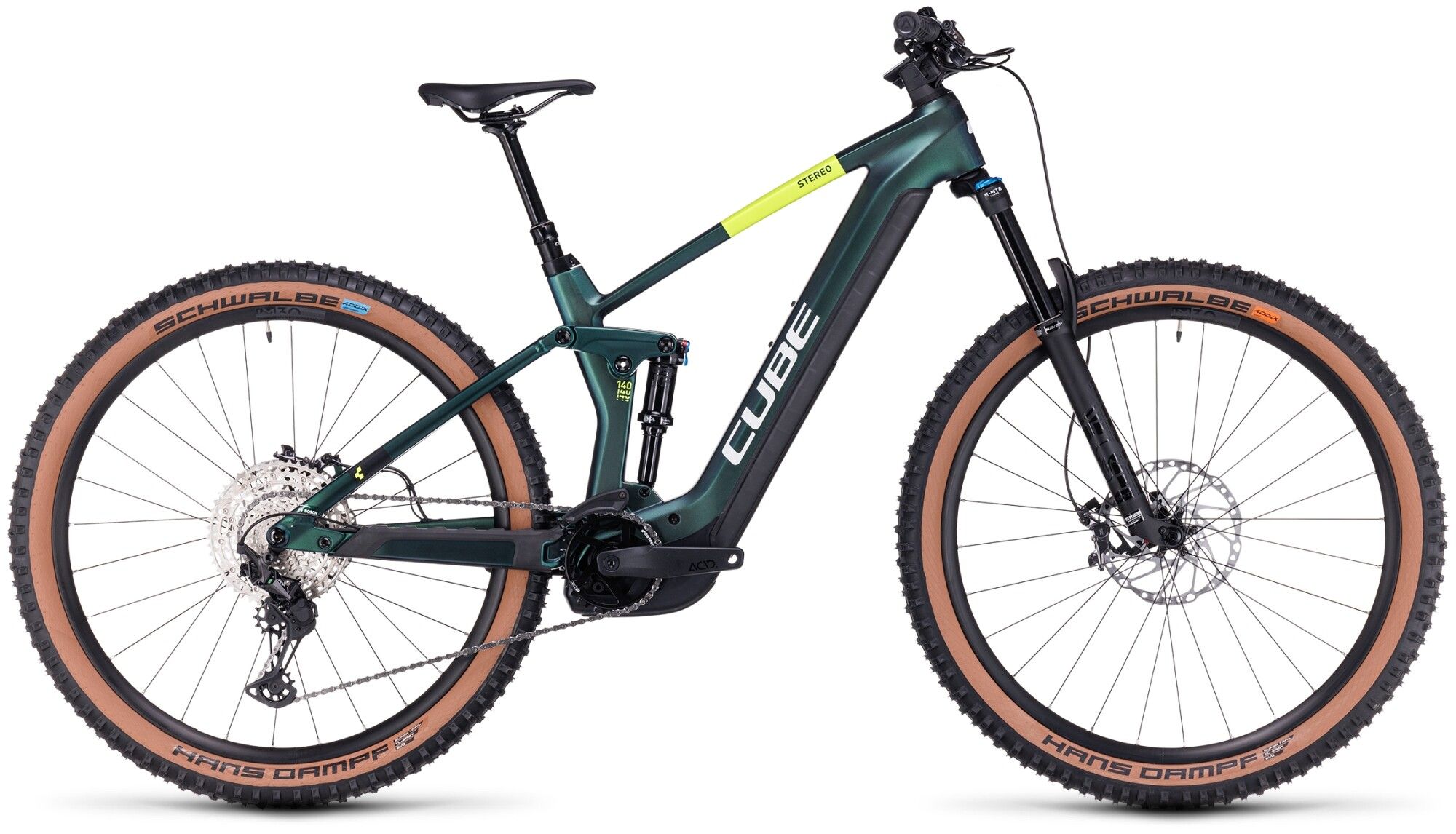 E-Allmountain MTB Cube Stereo Hybrid 140 HPC SLX 750 2023 (Bild 2)