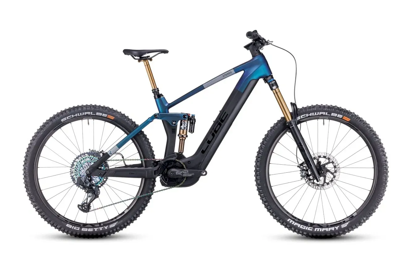 Enduro E-Bike Cube Stereo Hybrid 160 HPC SLT 750 2023 | 750 Wh | 27,5 Zoll | Diamant