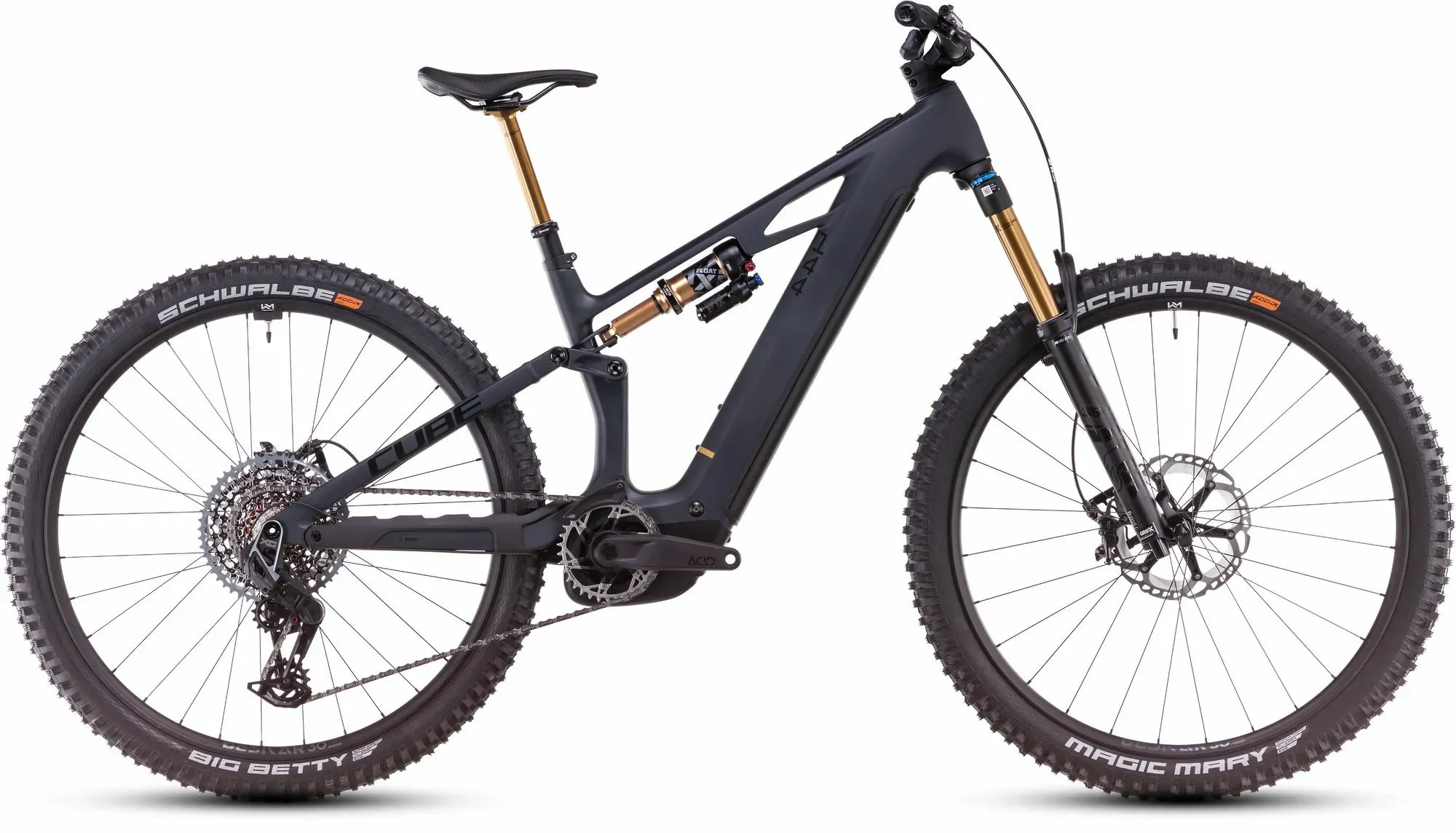 E-Allmountain MTB Cube Stereo Hybrid ONE44 HPC AT 800 2025 | 800 Wh | 27,5 Zoll | Diamant