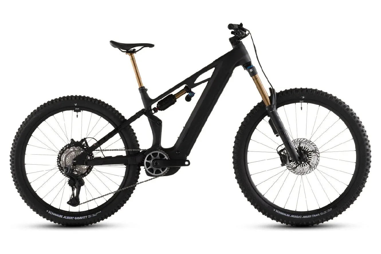 Enduro E-Bike Cube Stereo Hybrid ONE77 HPC AT 800 2026 | 800 Wh | 29 / 27,5 Zoll | Diamant | S | carbon´n´gold (Bild 3)