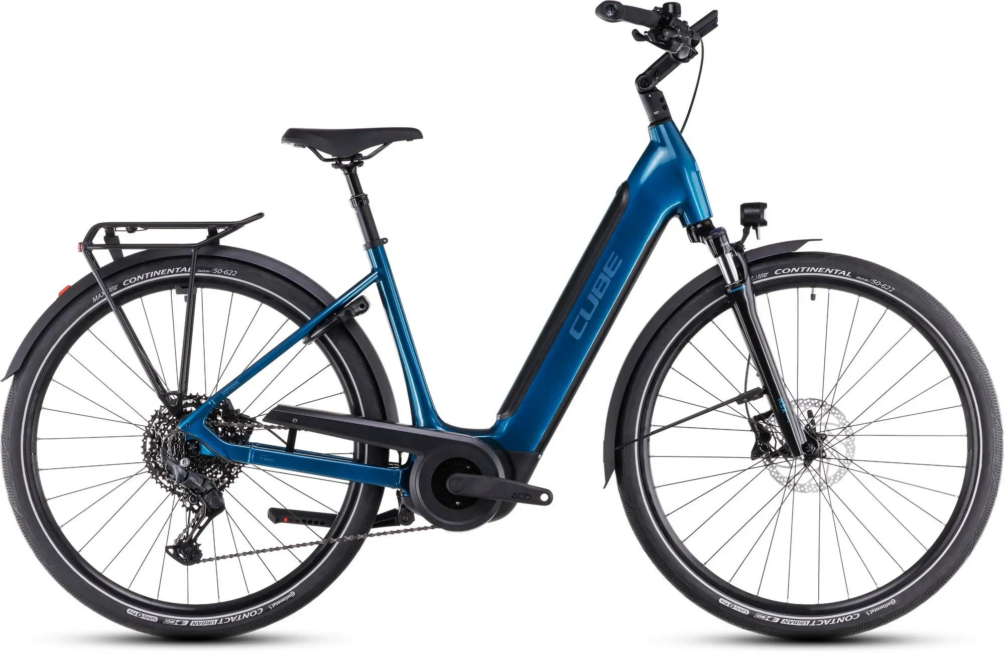 E-Stadtrad Cube Supreme Hybrid Pro 625 2025 | 625 Wh | 28 Zoll | Tiefeinsteiger (Bild 1)