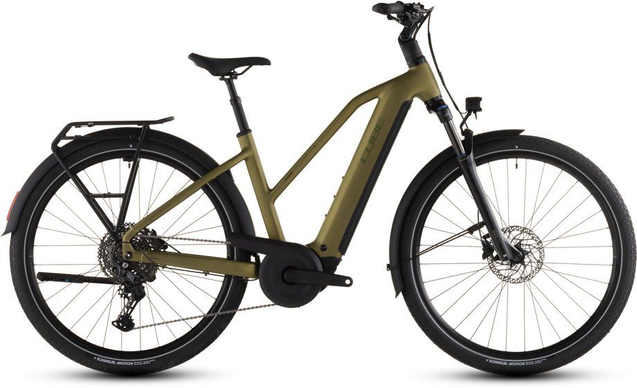 E-Bike Tourenrad Cube Touring Hybrid Pro 2026 | 800 Wh | 28 Zoll | Trapez | 46 cm | goldenlime´n´black (Bild 2)