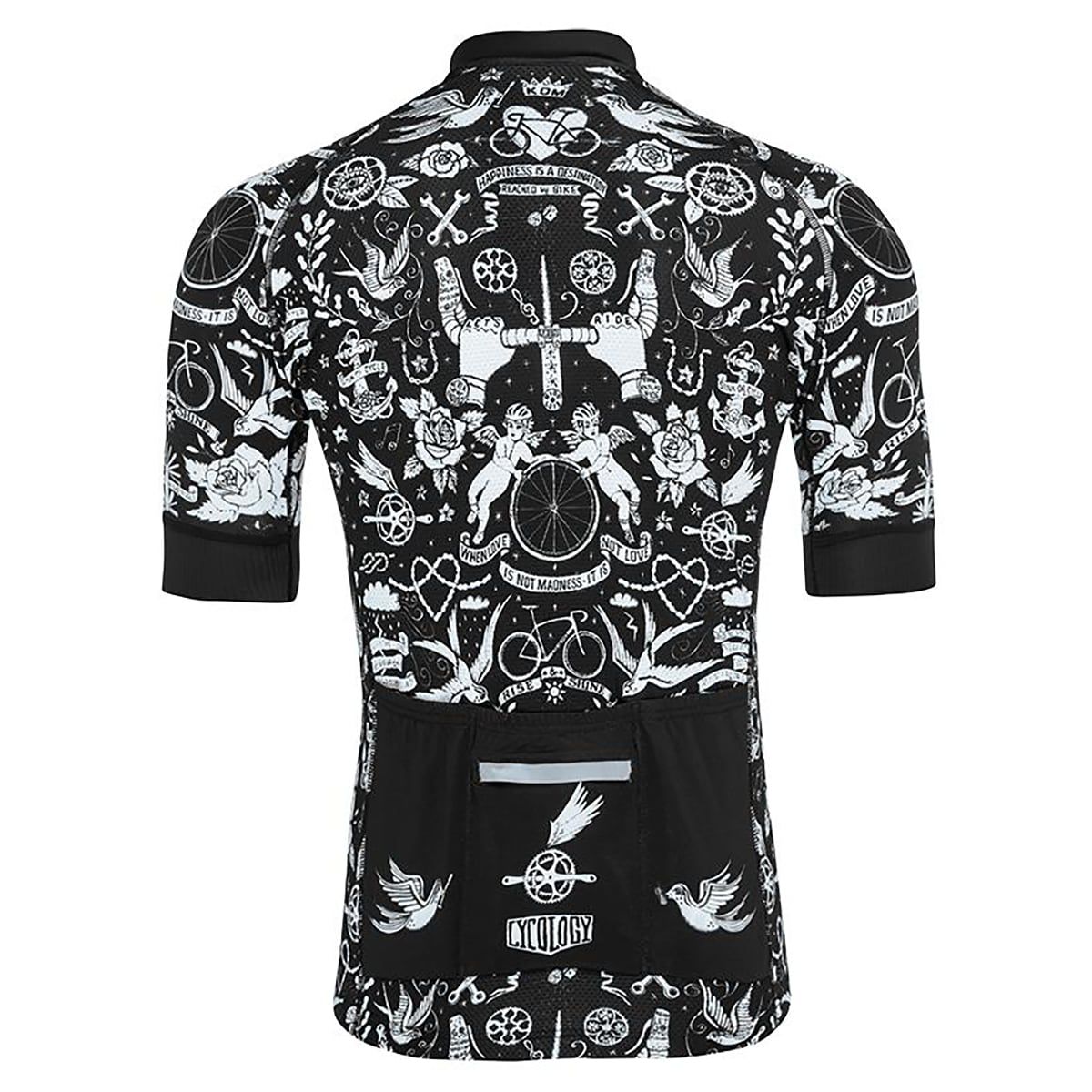 Fahrradtrikots kurzarm Cycology Gear VELO TATTOO 0 (Bild 2)