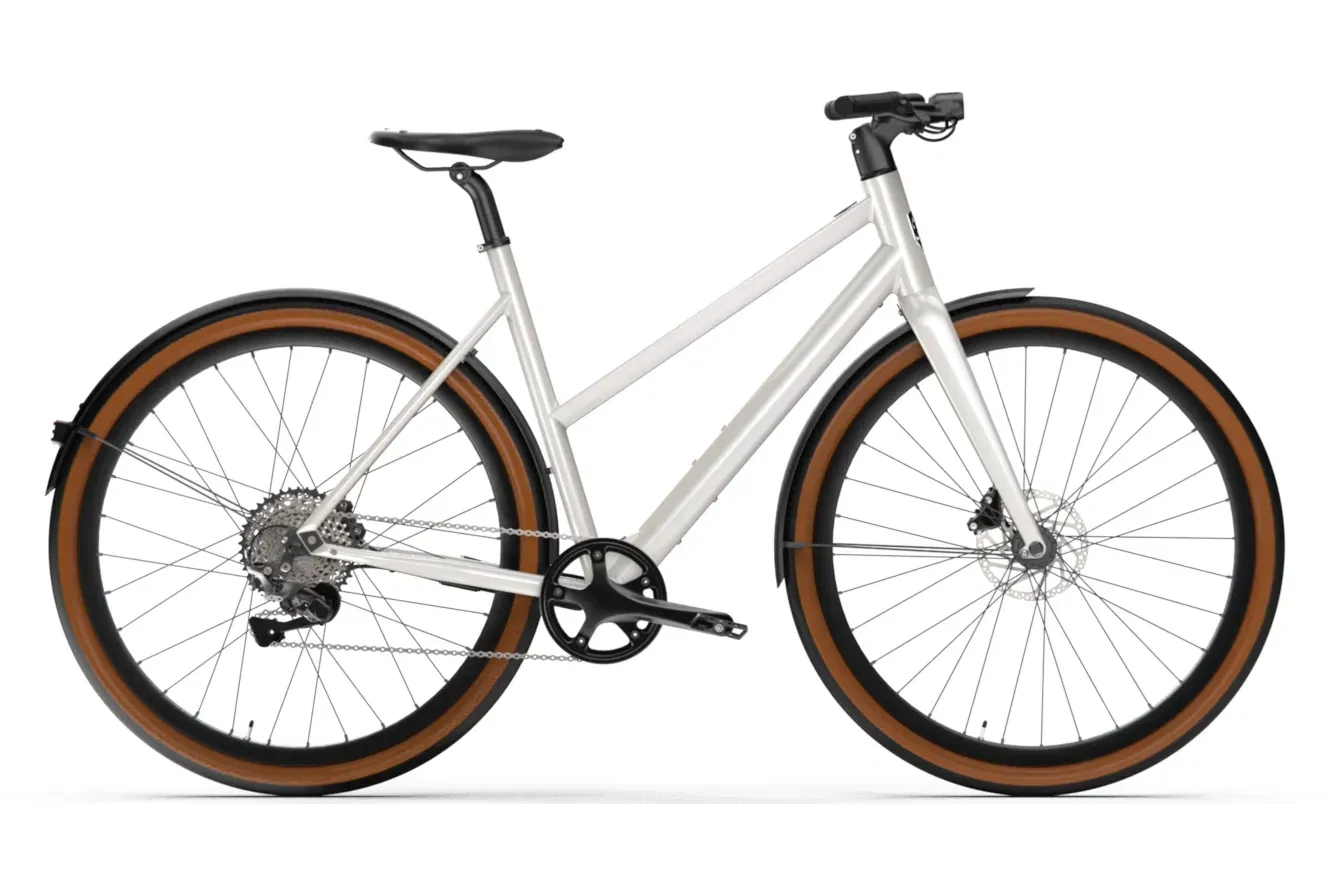 Urban E-Bike Desiknio 11S Urban 2024 | 250 Wh | 28 Zoll | Trapez | Onesize | pearl white (Bild 1)