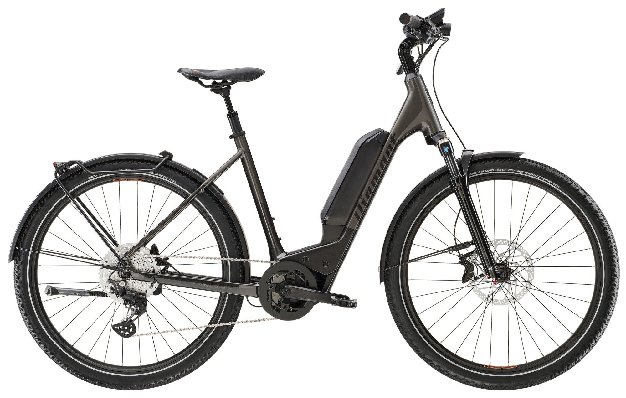 E-Bike Tourenrad Diamant 138 2023 | 545 Wh | 27,5 Zoll | Tiefeinsteiger | M | OBSIDIANSCHWARZ METALLIC / MELANITGRAU METALLIC (Bild 1)