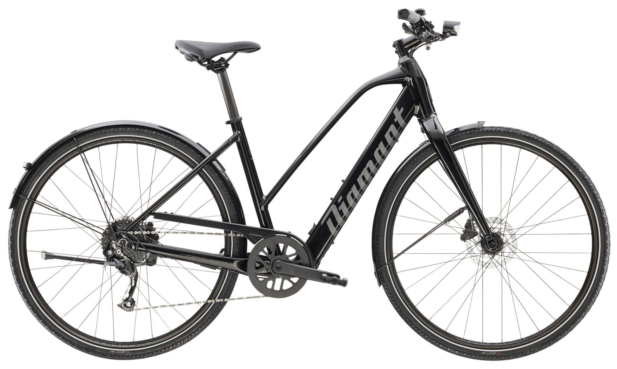 E-Bike Tourenrad Diamant 365 2023 | 252 Wh | 28 Zoll | Trapez | L | TIEFSCHWARZ (Bild 1)