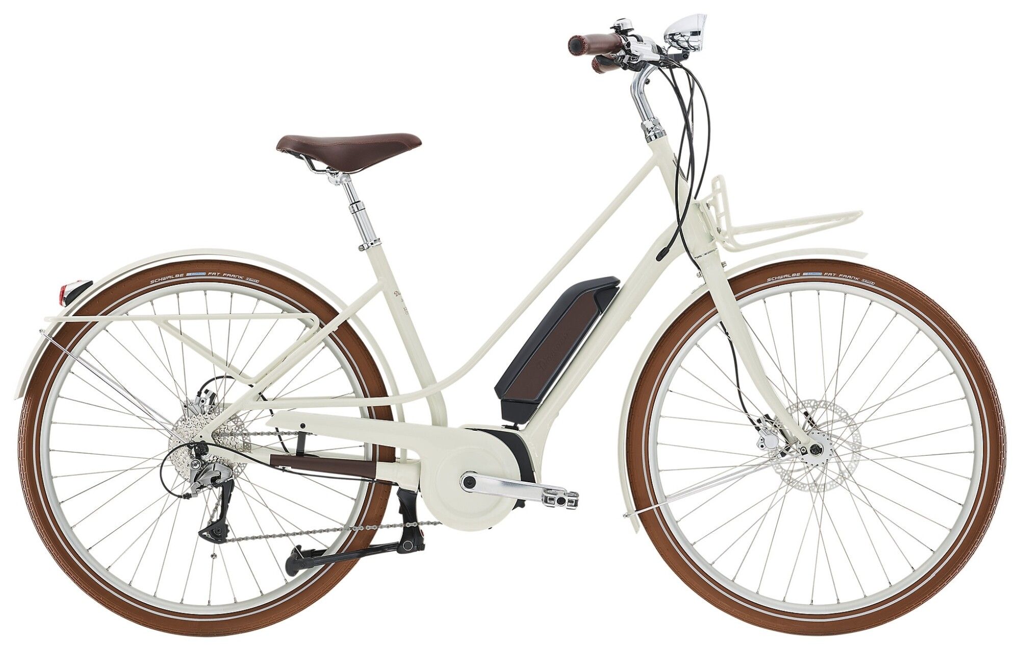Hollandrad E-Bike Diamant Juna+ 2022 | 400 Wh | 28 Zoll | Trapez | M | TOFANAWEIß (Bild 1)