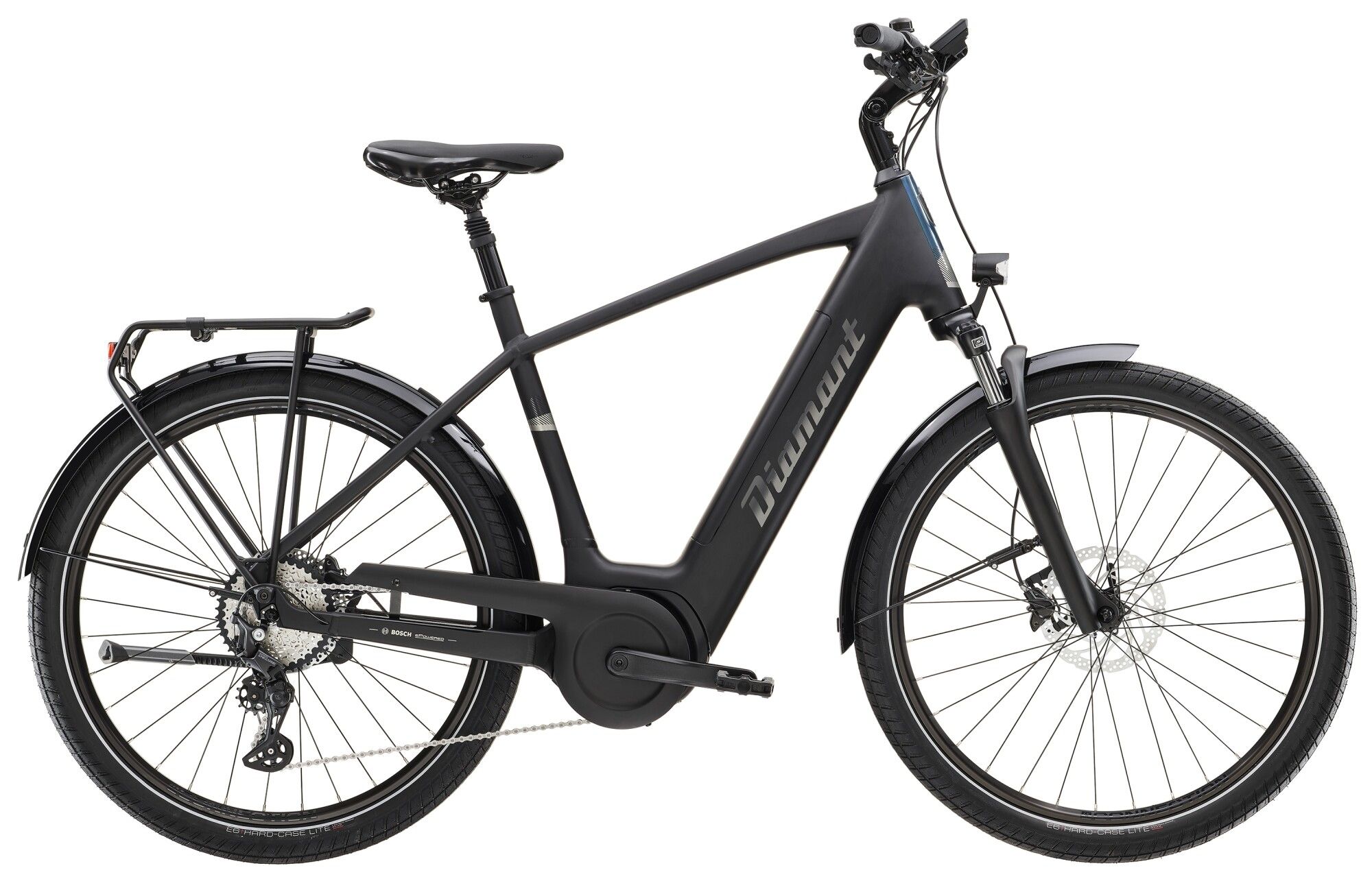 E-Bike Tourenrad Diamant Mandara Gen 3 2023 | 725 Wh | 27,5 Zoll | Diamant | M | TIEFSCHWARZ (Bild 1)