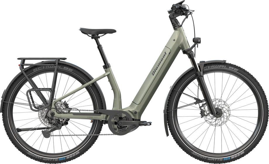 E-Bike Tourenrad Diamant Suvea Trip Plus 2026 | 800 Wh | 27,5 Zoll | Tiefeinsteiger | S - M | Heugrün (Bild 3)