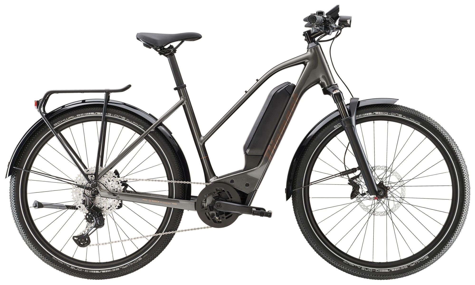 E-Bike Tourenrad Diamant Zing Deluxe Gen 2 2023 | 545 Wh | 27,5 Zoll | Trapez | L | MELANITGRAU METALLIC (Bild 1)