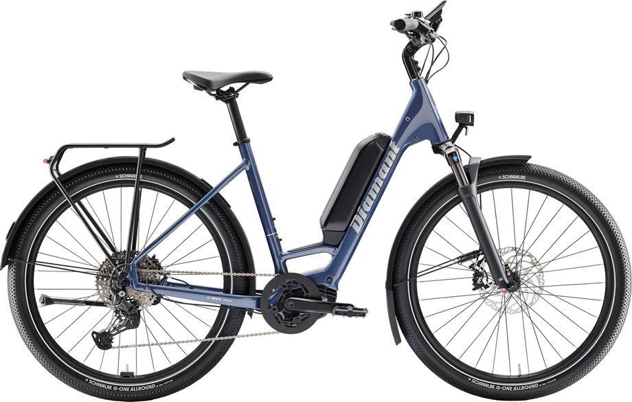 E-Bike Tourenrad Diamant Zing Trip Plus 2026 | 800 Wh | 27,5 Zoll | Tiefeinsteiger | L | Vergissmeinnichtblau Metallic (Bild 1)