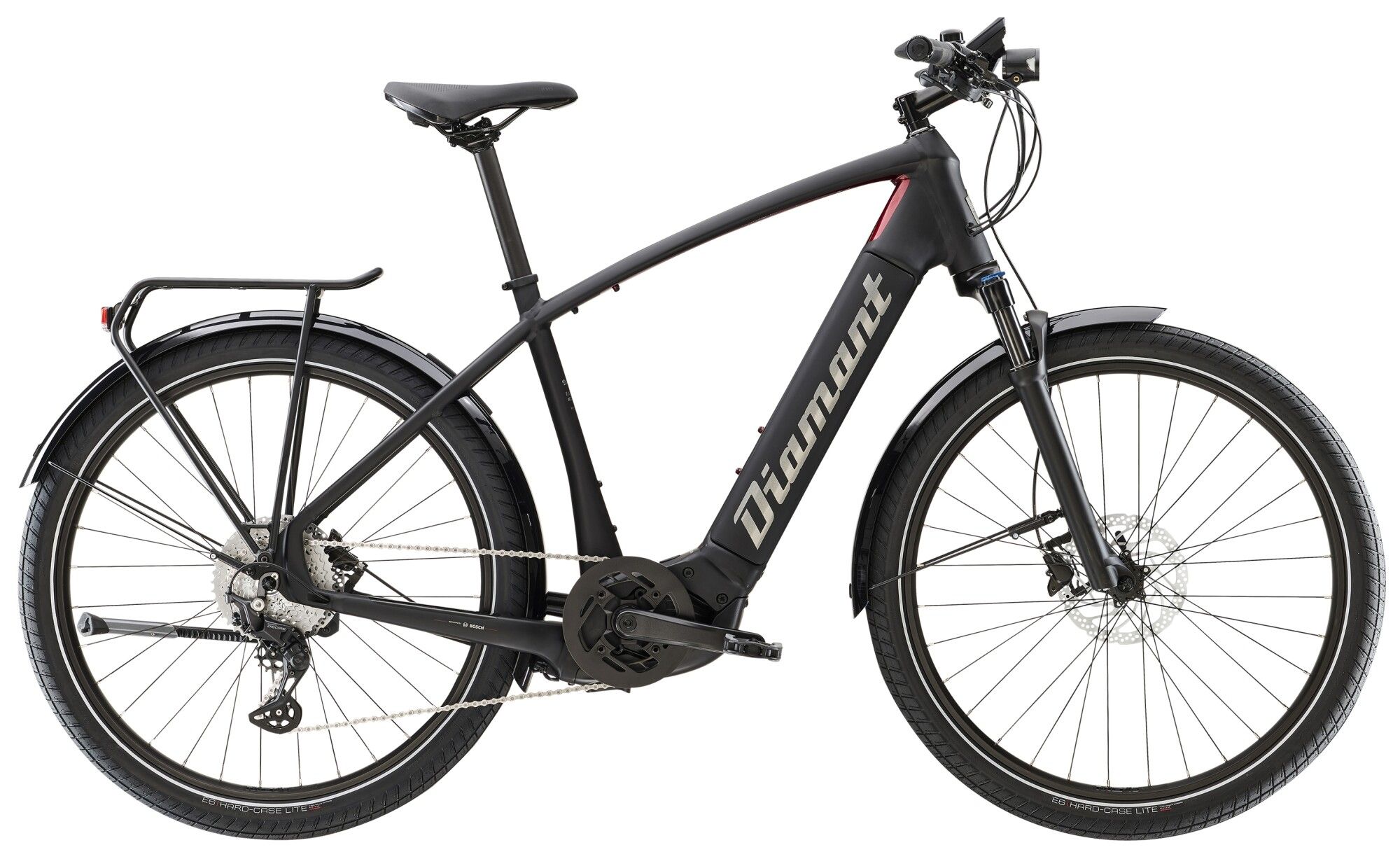 E-Bike Tourenrad Diamant Zouma Deluxe 2023 | 625 Wh | 27,5 Zoll | Diamant | M | TIEFSCHWARZ (Bild 1)