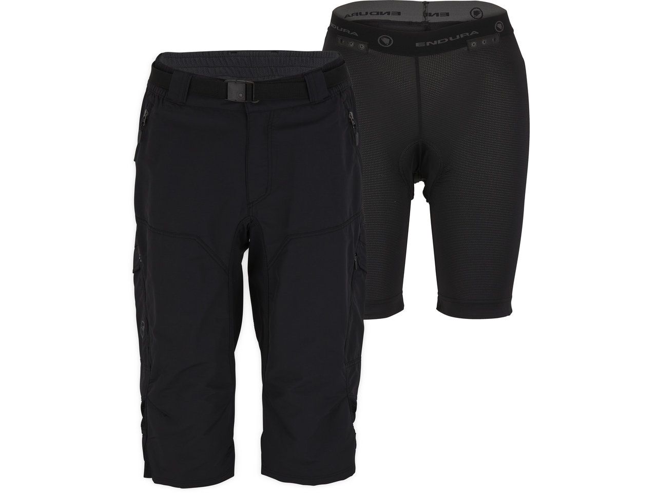 Caprihose Endura Damen Hummvee 3/4 Short mit Innenhose 2023 (Bild 5)