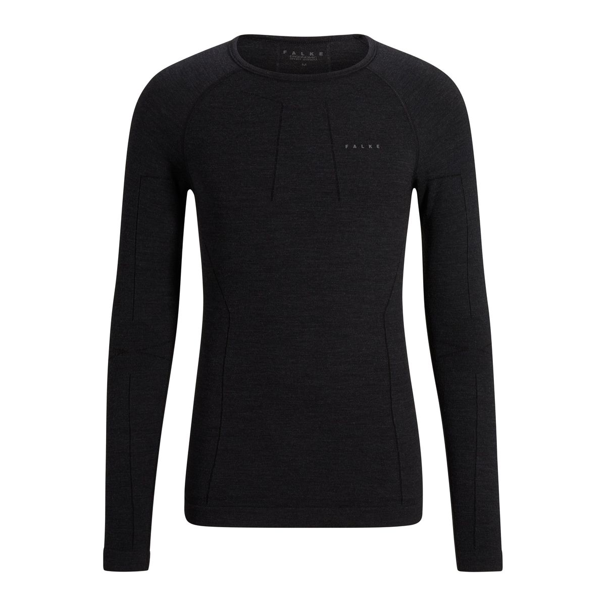 Fahrrad Unterhemd Falke WOOL TECH LONGSLEEVED SHIRT Langarmshirt 2025