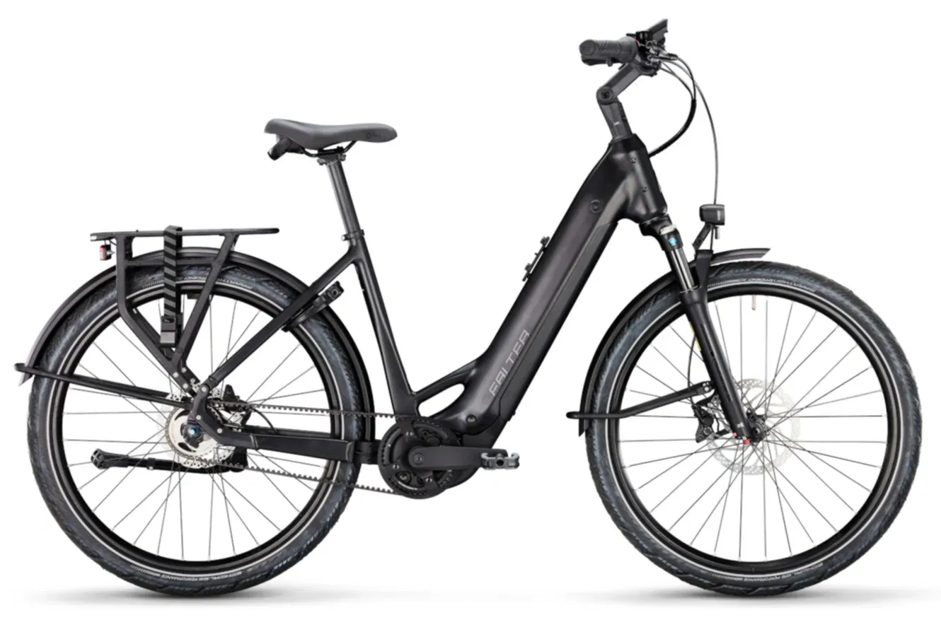 E-Stadtrad FALTER E 9.4 SE RT 2026 | 600 Wh | 28 Zoll | Tiefeinsteiger | 50 cm | descent black (Bild 2)