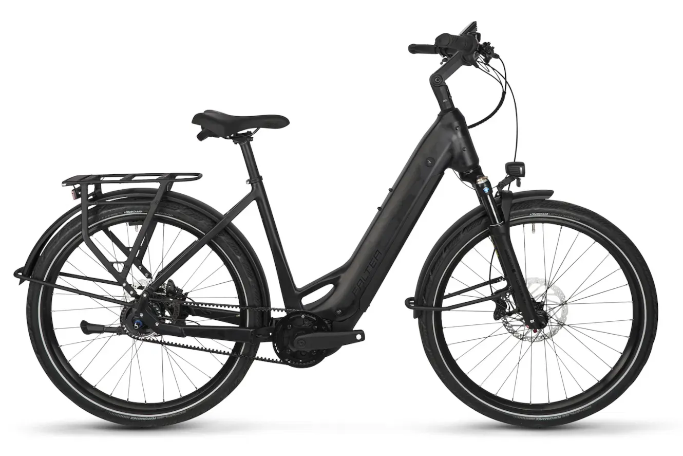 E-Bike Tourenrad FALTER SUB 9.5 FL PLUS 2026 | 600 Wh | 27,5 Zoll | Tiefeinsteiger
