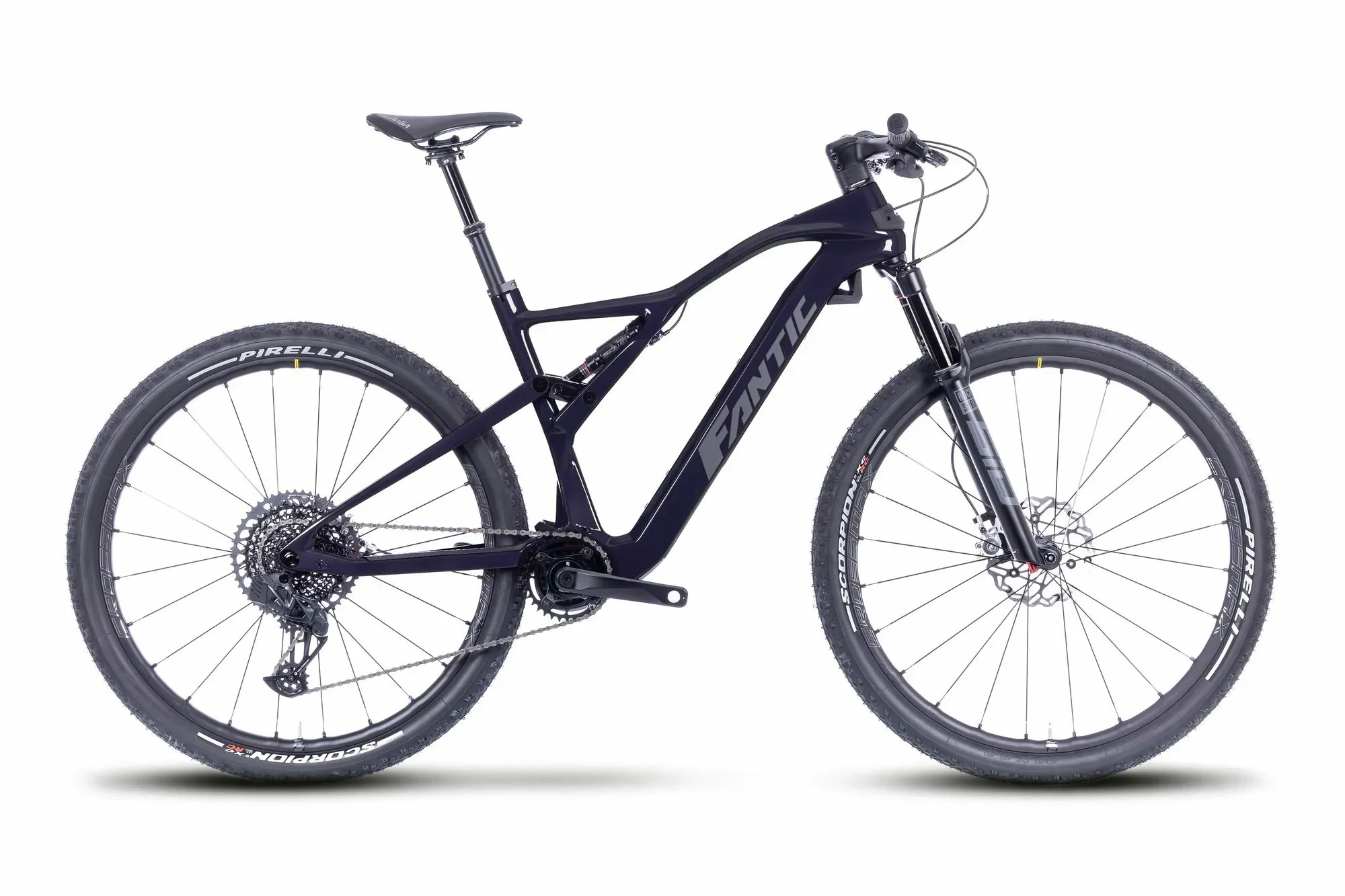 E-Allmountain MTB Fantic RAMPAGE XC 1.2 CARBON RACE 0 | 360 Wh | 29 Zoll | Diamant