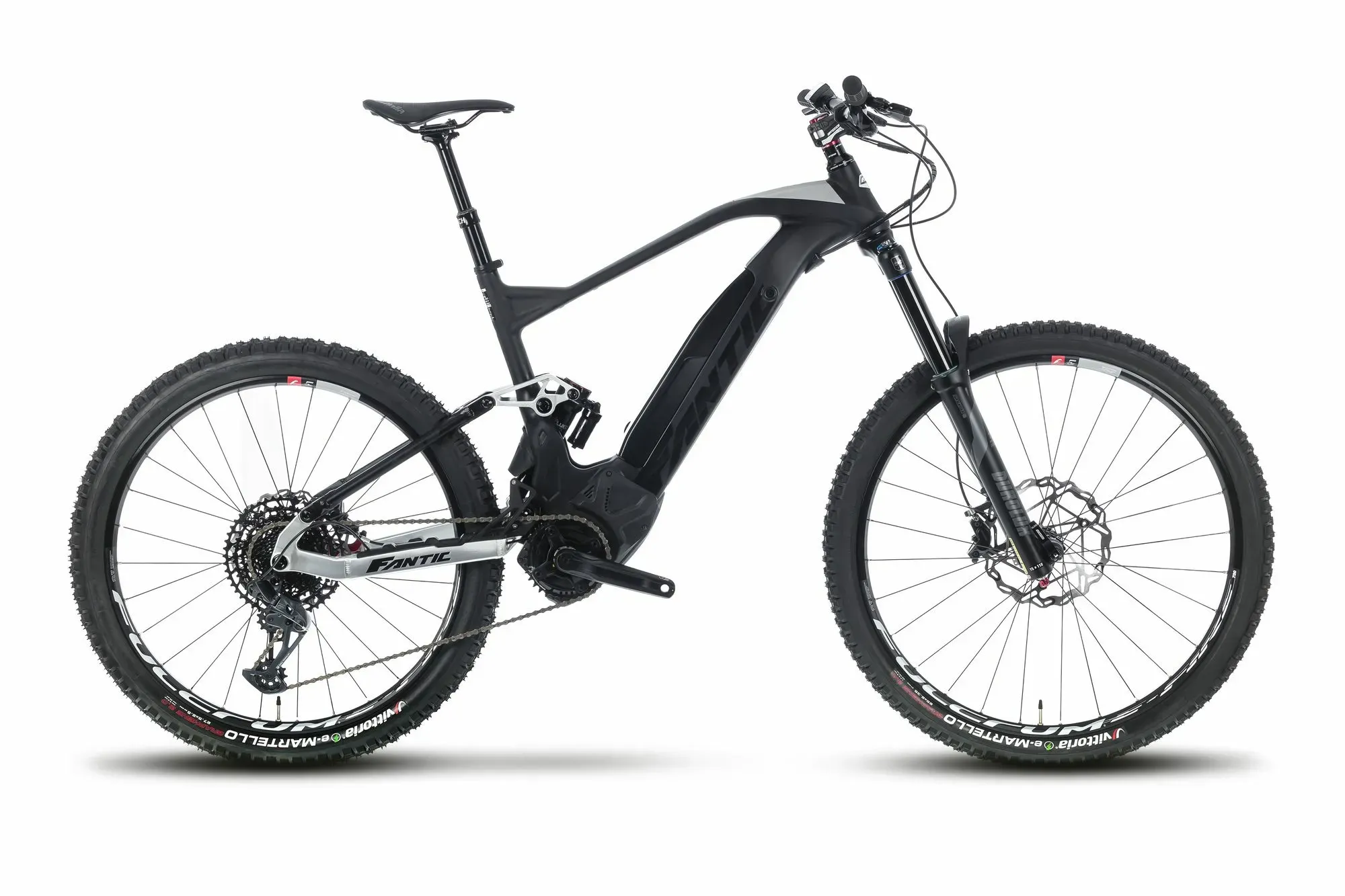E-Allmountain MTB Fantic XMF 1.7 CARBON SPORT 0 | 720 Wh | 29 / 27,5 Zoll | Diamant