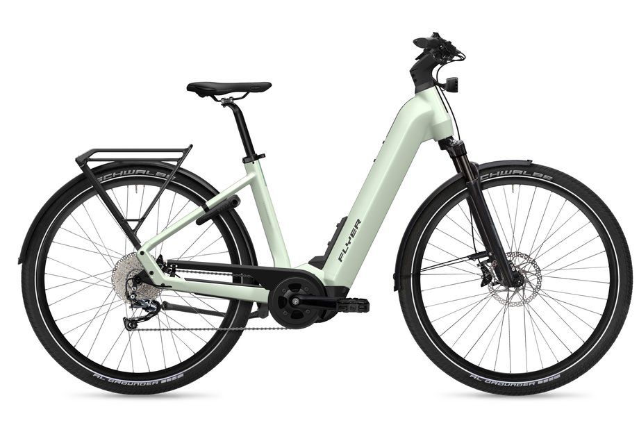 E-Bike Tourenrad FLYER G1 Upstreet 5.10 2025 | 630 Wh | 28 Zoll | Tiefeinsteiger | XL | Frosty Sage Gloss (Bild 2)