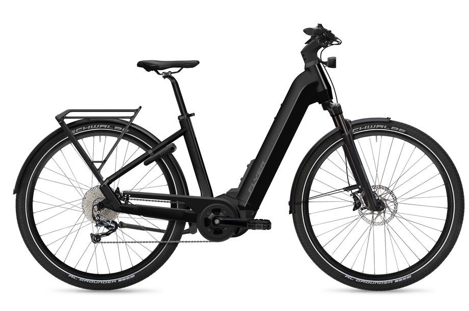 E-Bike Tourenrad FLYER G1 Upstreet 5.10 2025 | 630 Wh | 28 Zoll | Tiefeinsteiger | L | Pearl Black Gloss (Bild 1)