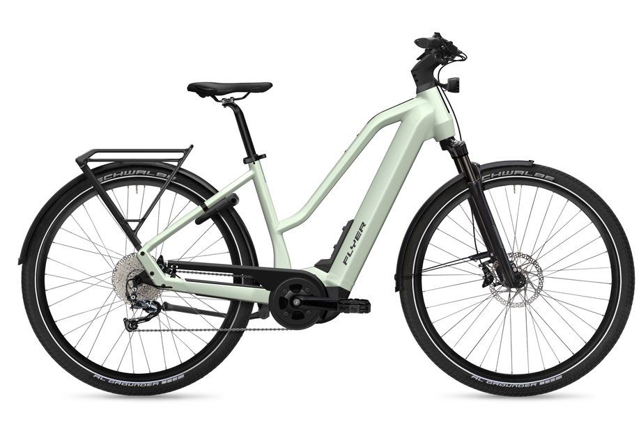 E-Bike Tourenrad FLYER G1 Upstreet 5.10 2025 | 630 Wh | 28 Zoll | Trapez | M | Frosty Sage Gloss (Bild 1)