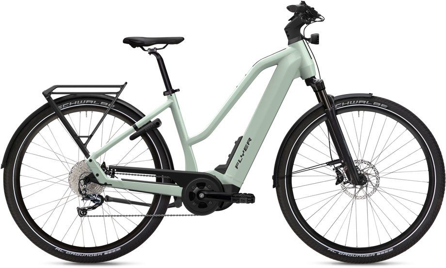 E-Bike Tourenrad FLYER G1 Upstreet 5.10 2025 | 630 Wh | 28 Zoll | Trapez | S | Frosty Sage Gloss (Bild 2)