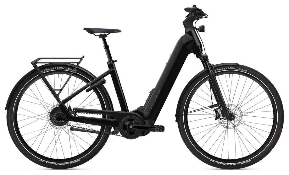 E-Stadtrad FLYER G1 Upstreet 7.23 (NL-Schloss) 2025 | 750 Wh | 28 Zoll | Tiefeinsteiger | XL | Pearl Black Gloss (Bild 1)