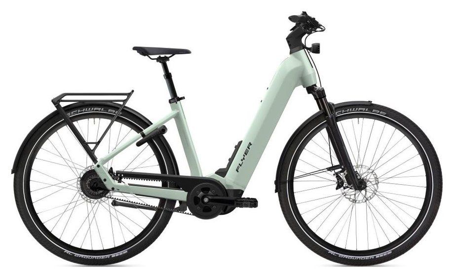E-Stadtrad FLYER G1 Upstreet 7.23 (NL-Schloss) 2025 | 750 Wh | 28 Zoll | Tiefeinsteiger | L | Frosty Sage Gloss (Bild 2)
