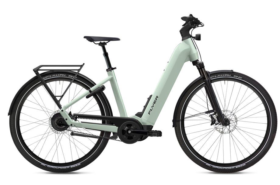 E-Stadtrad FLYER G1 Upstreet 7.43 2025 | 750 Wh | 28 Zoll | Tiefeinsteiger | XL | Frosty Sage Gloss (Bild 1)