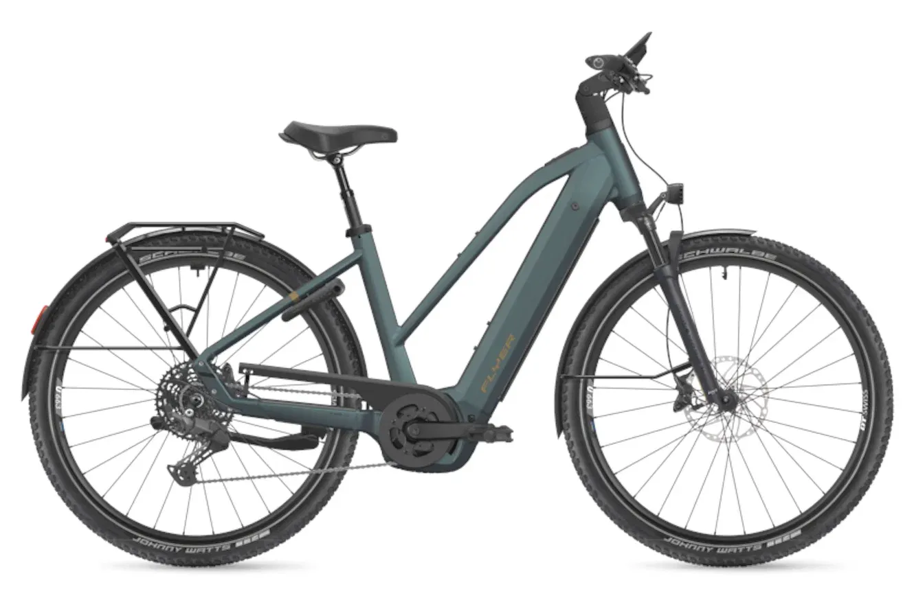 E-Bike Tourenrad FLYER Gotour 7.12 XC 2025 | 800 Wh | 29 Zoll | Trapez