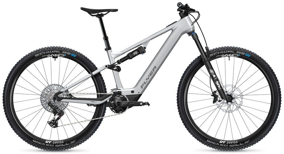 E-Allmountain MTB FLYER Uproc SL:X 6.50 2024 | 400 Wh | 29 Zoll | Diamant | M | Cast Silver Gloss (Bild 1)