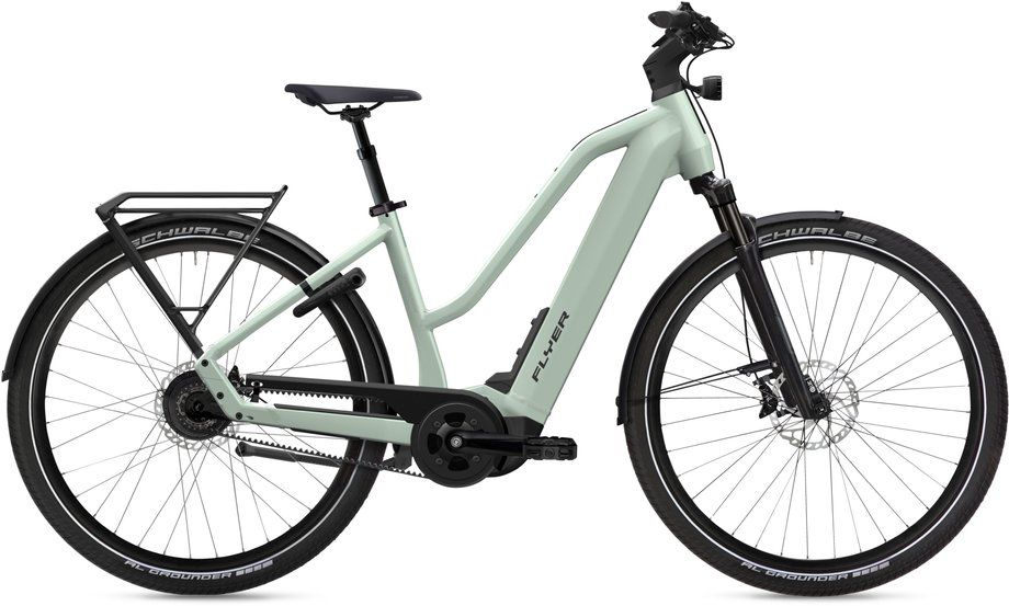 E-Stadtrad FLYER Upstreet 7.23 Mixed 2024 | 630 Wh | 28 Zoll | Trapez (Bild 2)