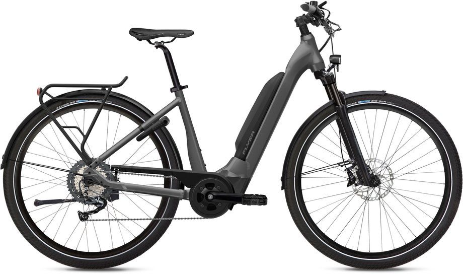 E-Stadtrad FLYER Upstreet5 5.10 Comfort 2024 | 630 Wh | 28 Zoll | Tiefeinsteiger